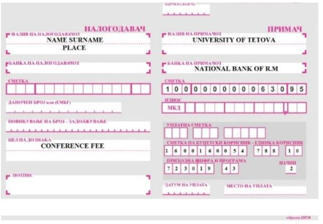 Payment Instructions